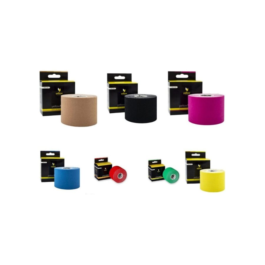 5 cm. X 5m. Kinezioloģiskais teips -yellowTAPE - kinesiotape 5 cm. X 5m. Kinezioloģiskais teips -yellowTAPE - kinesiotape