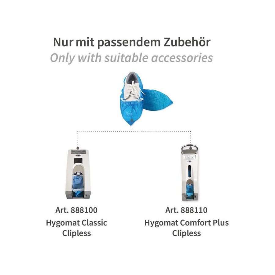 Apavu pārvalki Hygomat Clipless CPE, zili