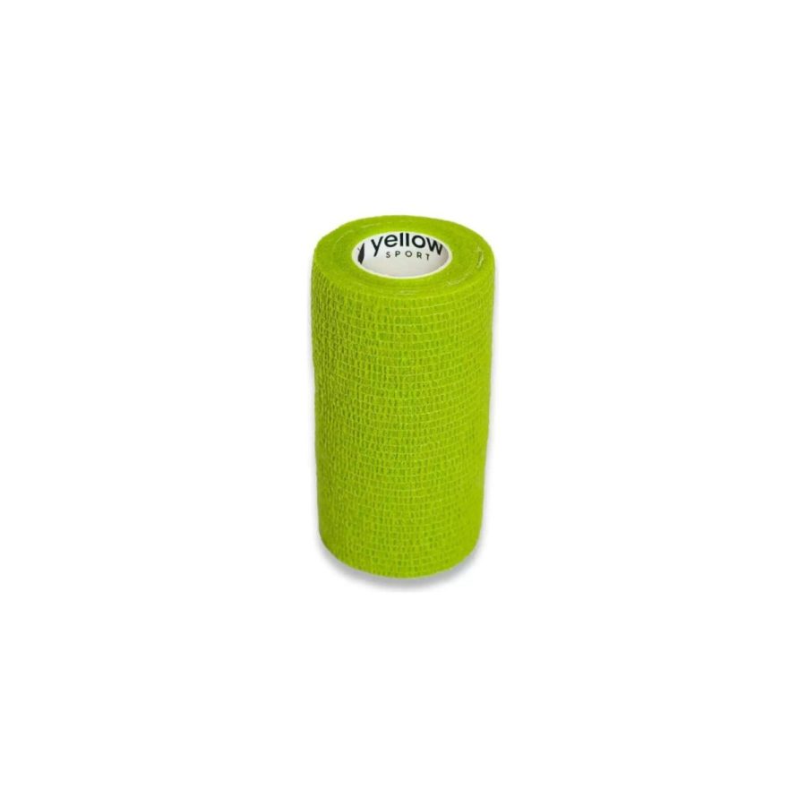 Elastīgā saite yellowBAND, pašpielīpošs pārsējs, zaļš, 10 cm × 4,5 m Elastīgā saite yellowBAND, pašpielīpošs pārsējs, zaļš, 10 cm × 4,5 m