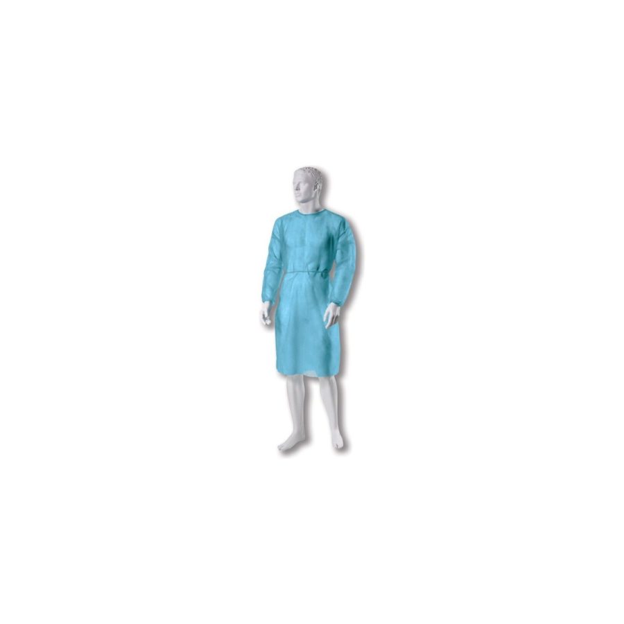 BETAtex izolācijas halāts ar elastīgām aprocēm, neausts 20 g/m², nesterils, zils, XL, 10 gab. BETAtex izolācijas halāts ar elastīgām aprocēm, neausts 20 g/m², nesterils, zils, XL, 10 gab.