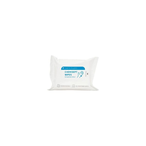 CHEMISEPT WIPES — salvetes roku dezinfekcijai ar pantenolu