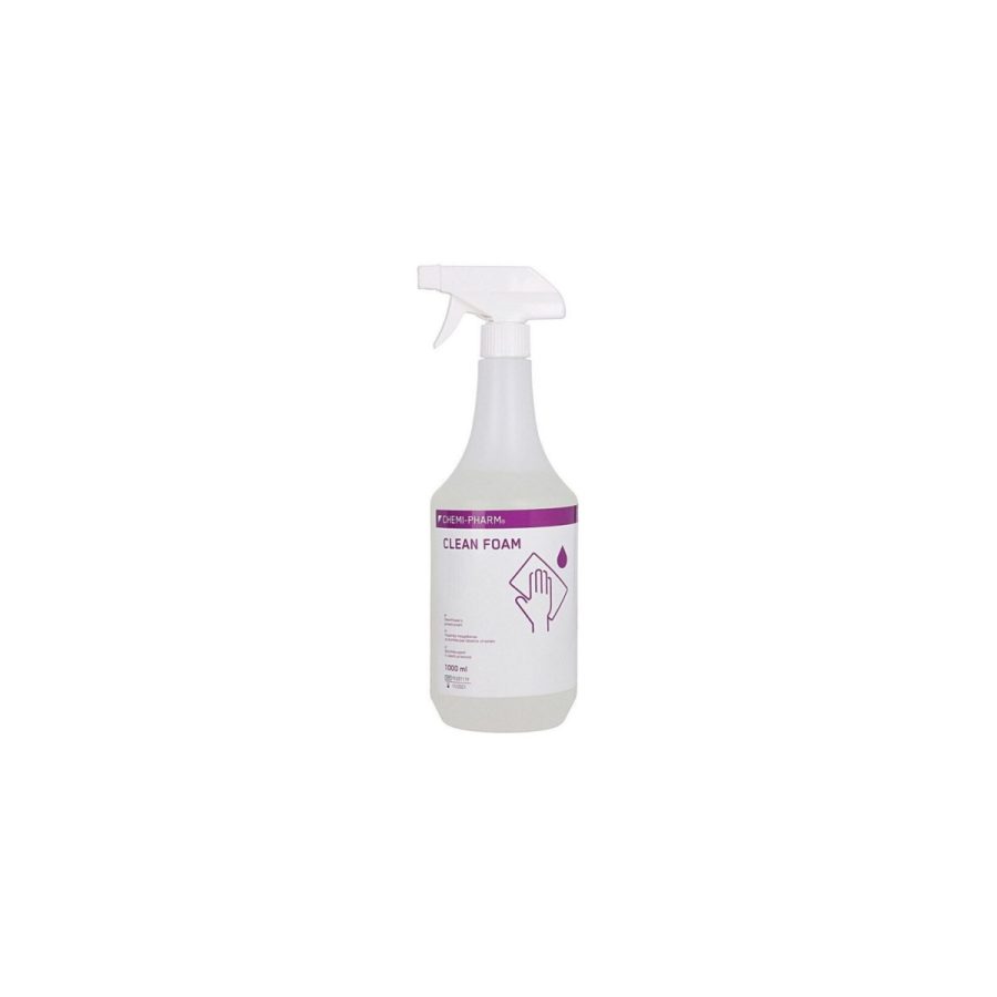 CLEAN FOAM — bezspirta dezinfekcijas un tīrīšanas putas virsmām CLEAN FOAM — bezspirta dezinfekcijas un tīrīšanas putas virsmām