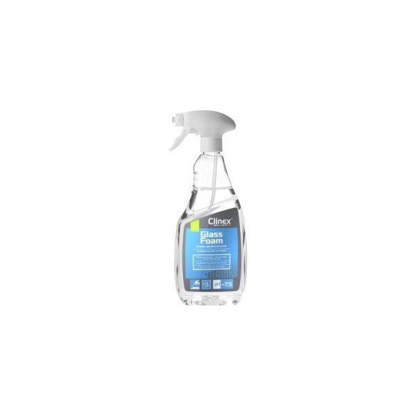 Stikla virsmu tīrīšanas līdzeklis putas veidojošs CLINEX GLASS FOAM 650ml