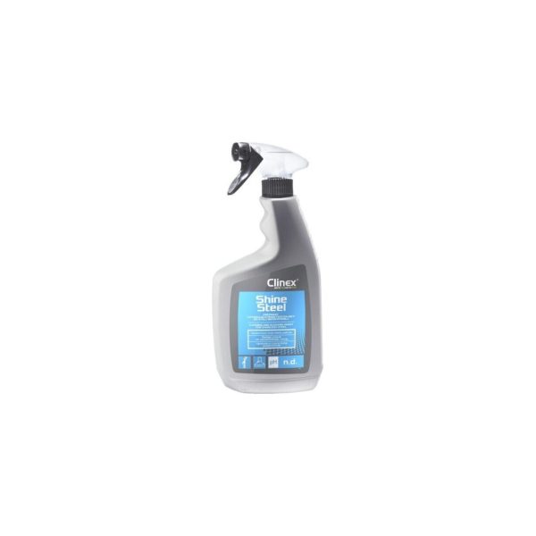 Nerūsējoša tērauda virsmu tīrīšanas un pulēšanas līdzeklis CLINEX SHINE STEEL 650 ml