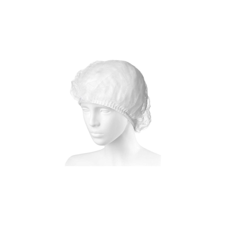 Gofrētā cepurīte Clip-Cap, balta, neausts materiāls, nesterila, 100 gab. Gofrētā cepurīte Clip-Cap, balta, neausts materiāls, nesterila, 100 gab.