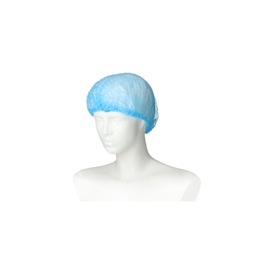 Gofrētā cepurīte Clip-Cap, zila, neausts materiāls, nesterila, 100 gab. Gofrētā cepurīte Clip-Cap, zila, neausts materiāls, nesterila, 100 gab.