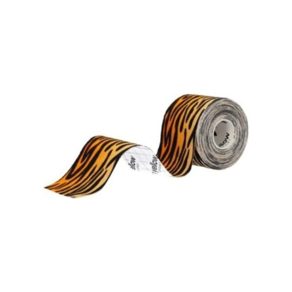 Kinezioloģiskais teips yellowTAPE, daudzkrāsains, 5 cm × 5 m — īss derīguma termiņš