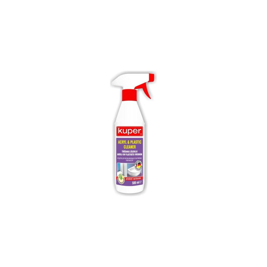Kuper tīrīšanas līdzeklis akrila un plastikāta virsmām, 500 ml Kuper tīrīšanas līdzeklis akrila un plastikāta virsmām, 500 ml