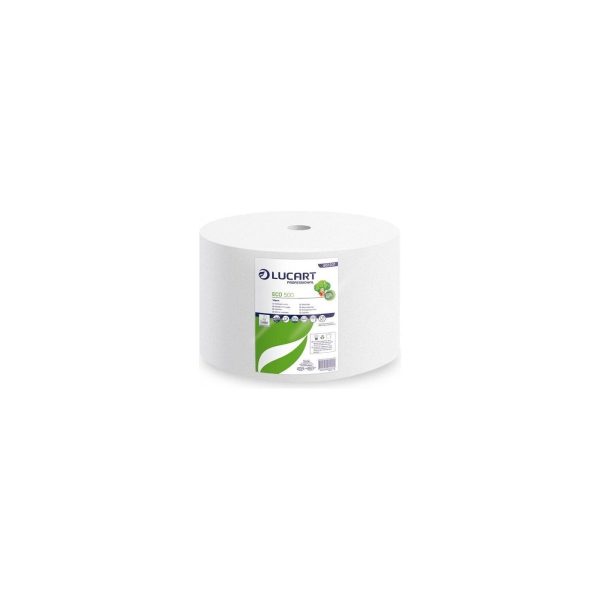 Lucart ECO 500 — divslāņu papīra dvieļu rullis