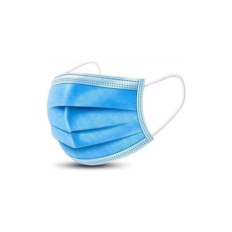 Medicīniskās sejas maskas, I tips, zilas, 50 gb, Mercator Medicīniskās sejas maskas, I tips, zilas, 50 gb, Mercator