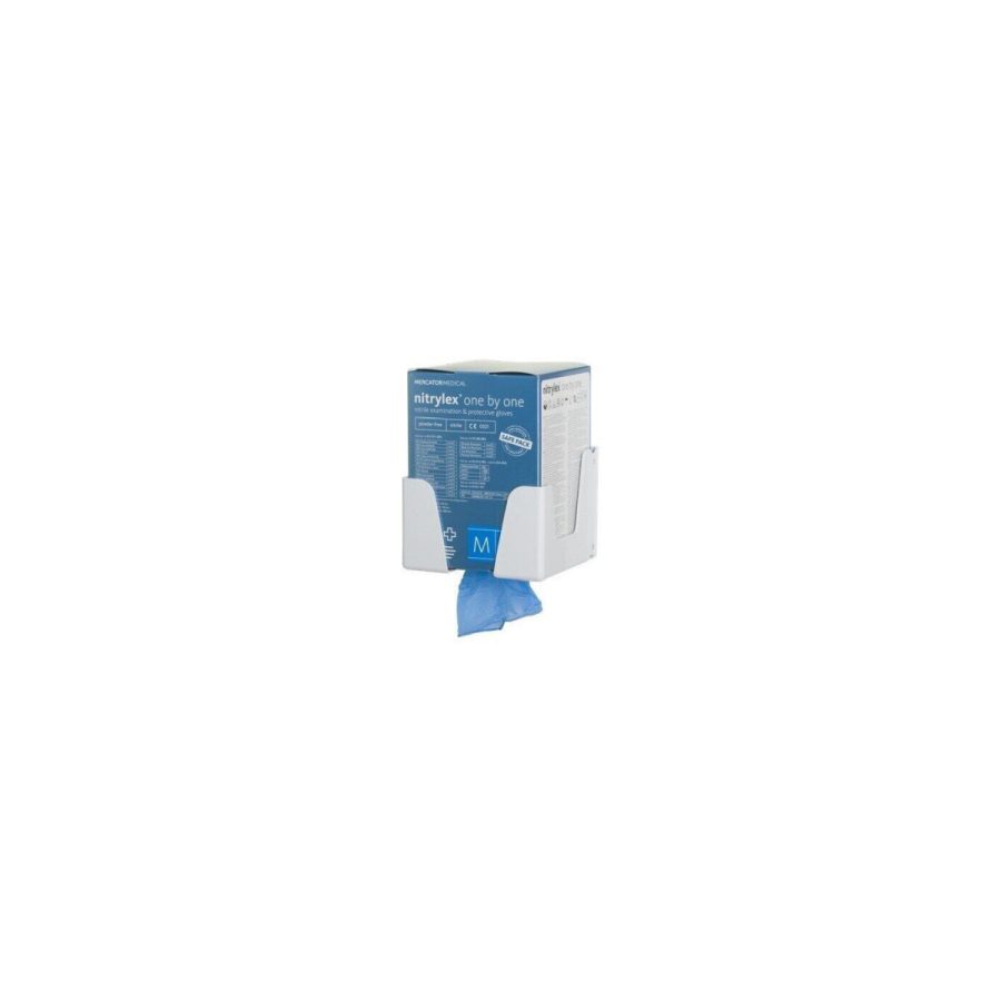 nitrylex one by one N200 — zili nitrila cimdi SAFE PACK padevei
