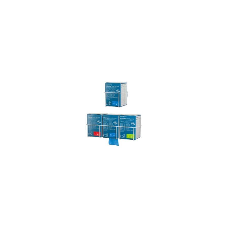 SAFE PACK — metāla sienas turētājs cimdiem (padeve uz leju) SAFE PACK — metāla sienas turētājs cimdiem (padeve uz leju)
