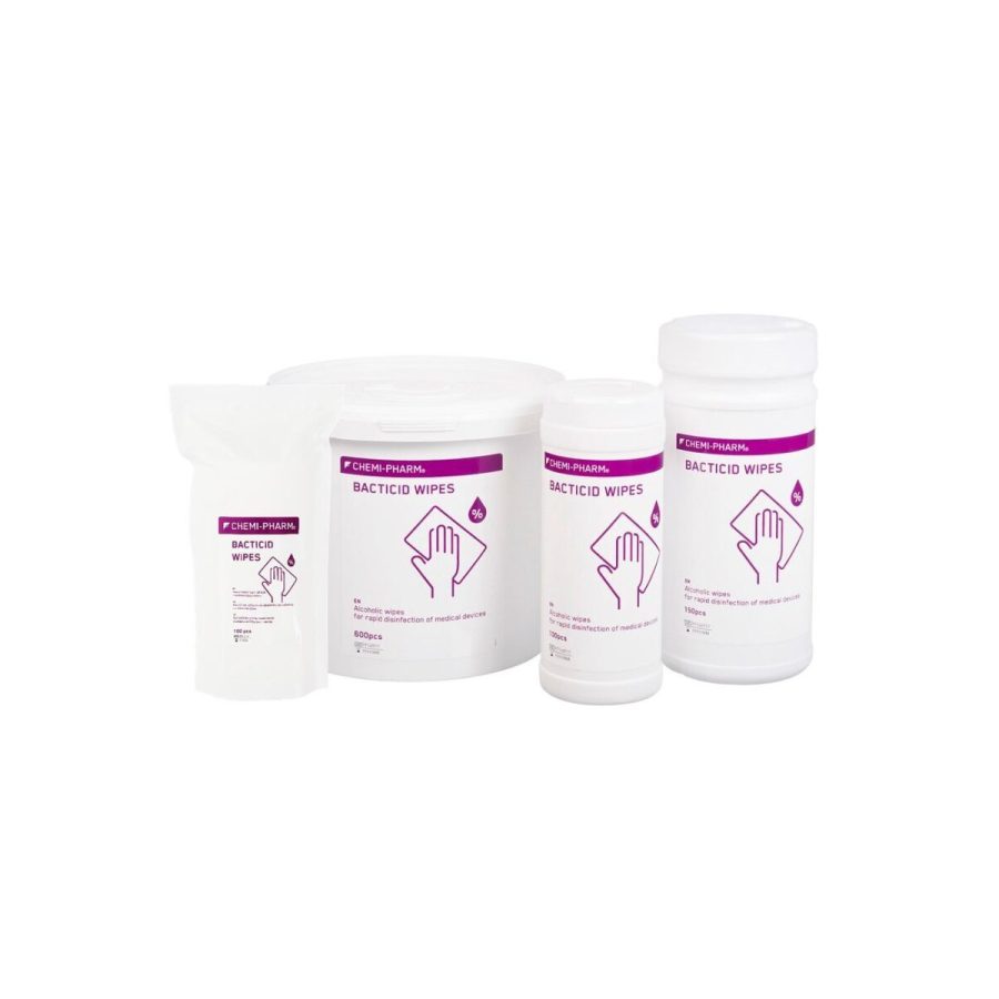 BACTICID WIPES — spirtu saturošas dezinfekcijas salvetes