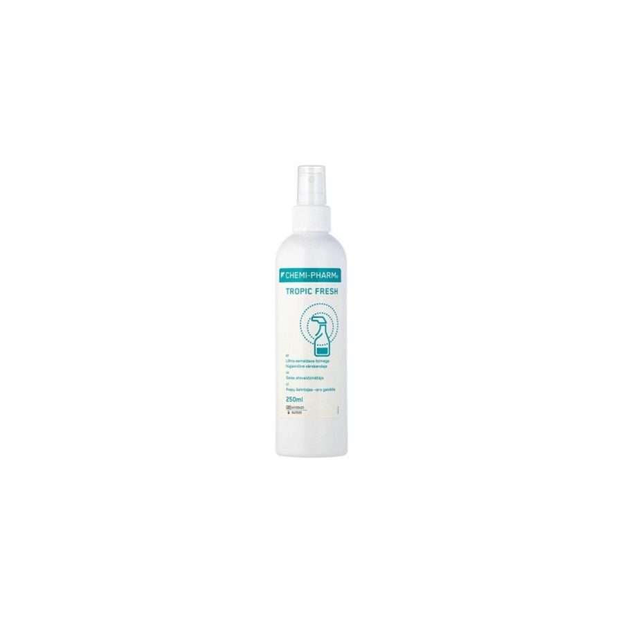 TROPIC FRESH — gaisa un apavu atsvaidzinātājs, 250 ml TROPIC FRESH — gaisa un apavu atsvaidzinātājs, 250 ml