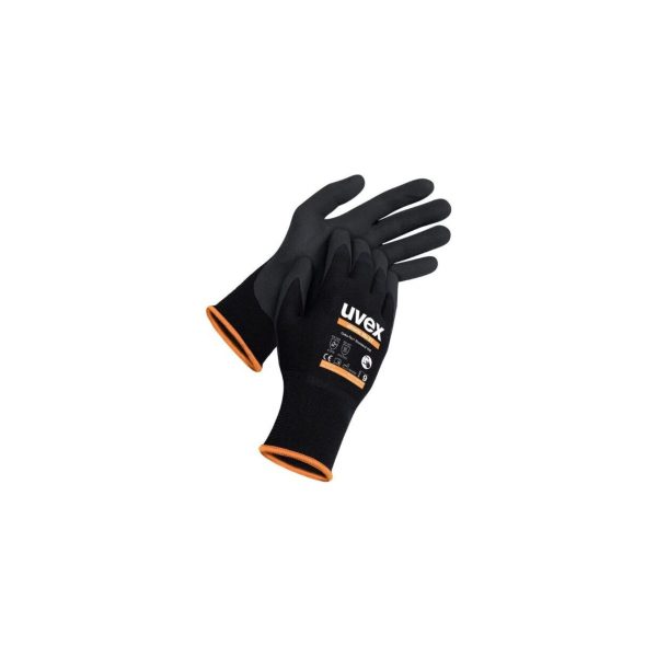 Uvex athletic lite xt montāžas cimdi melni