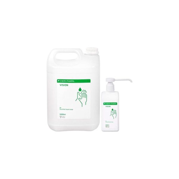 VISION — aromatizētas šķidrās ziepes uz krēma bāzes